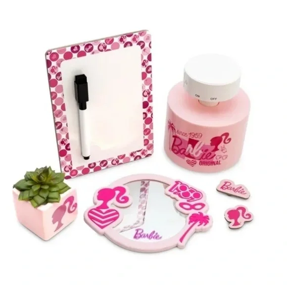 🌸 New Barbie by Mattel School Locker & Bedroom Gift Set Bundle, 6 Piece - Picture 3 of 9